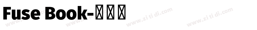 Fuse Book字体转换